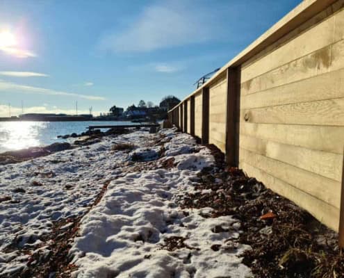Kystsikring ved kystlinje